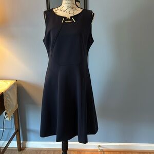 Navy Blue dress by Ivanka. NWT